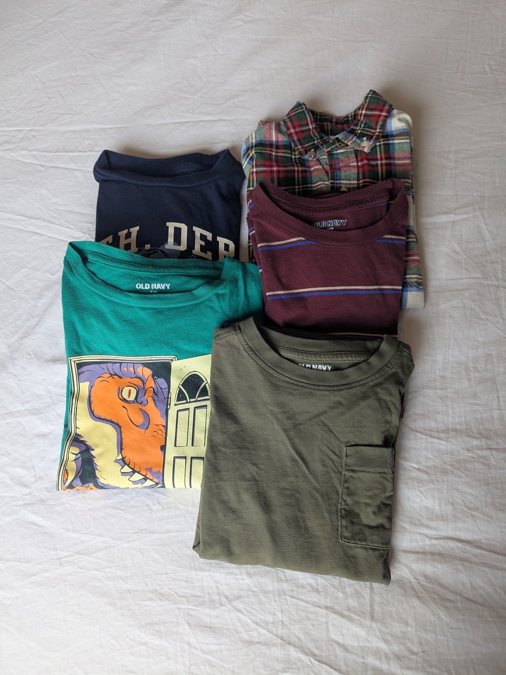 Old Navy & GAP Kids Long Sleeve Shirt Bundle